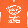 thumbnail image 4 of Inktastic Handpicked for Earth by My Brother in Heaven Angel Wings Boys or Girls Toddler T-Shirt, 4 of 5