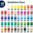 thumbnail image 3 of Faber-Castell Goldfaber Aqua Watercolor Pencil Tin Set, 48-Colors, 3 of 3