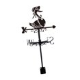 thumbnail image 2 of Veleta de Hierro Indicador de Dirección del Viento Decoración de Techo y Jardín Fácil Instalación Resistente para Exterior Patio Tejado Valla Pérgola Granero Césped Regalo Estilo D, 2 of 8