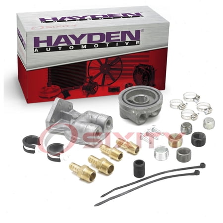 Hayden Oil Filter Remote Mounting Kit compatible with Oldsmobile 442 88 98 Achieva Alero Aurora Bravada Calais Classic 98 Custom 3.8L 4.3L 5.0L 5.7L V6 V8 1957-2004