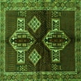 thumbnail image 1 of Ahgly Company Indoor Square Persian Green Traditional Area Rugs, 3' Square, 1 of 1