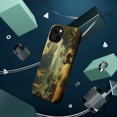 thumbnail image 3 of DistinctInk MagSafe Tough Case for Apple iPhone 14 Plus (6.7" Screen) - A Majestic Tiger Roams the Enchanting Jungle Paradise - Slim Profile Design, 3 of 6