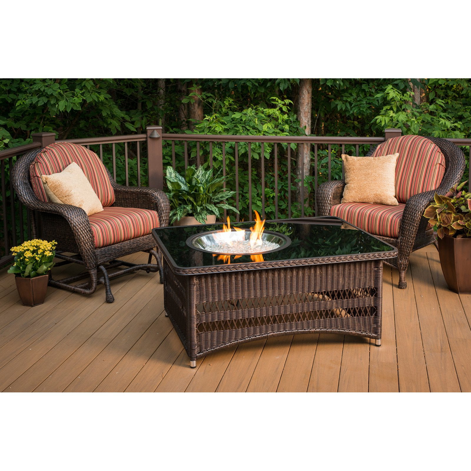 Outdoor Greatroom Naples Fire Pit Table Walmart Com