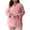 Pink, variant on Admvng Winter Coats for Women Pajamas Double-Faced Fleece Thickened Home Wear Cardigan Winter Clothing for Women S-3XL