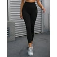 thumbnail image 4 of Unique Bargains Women's High Waisted Leggings Tummy Control Thigh Shapers Pants L Black, 4 of 6