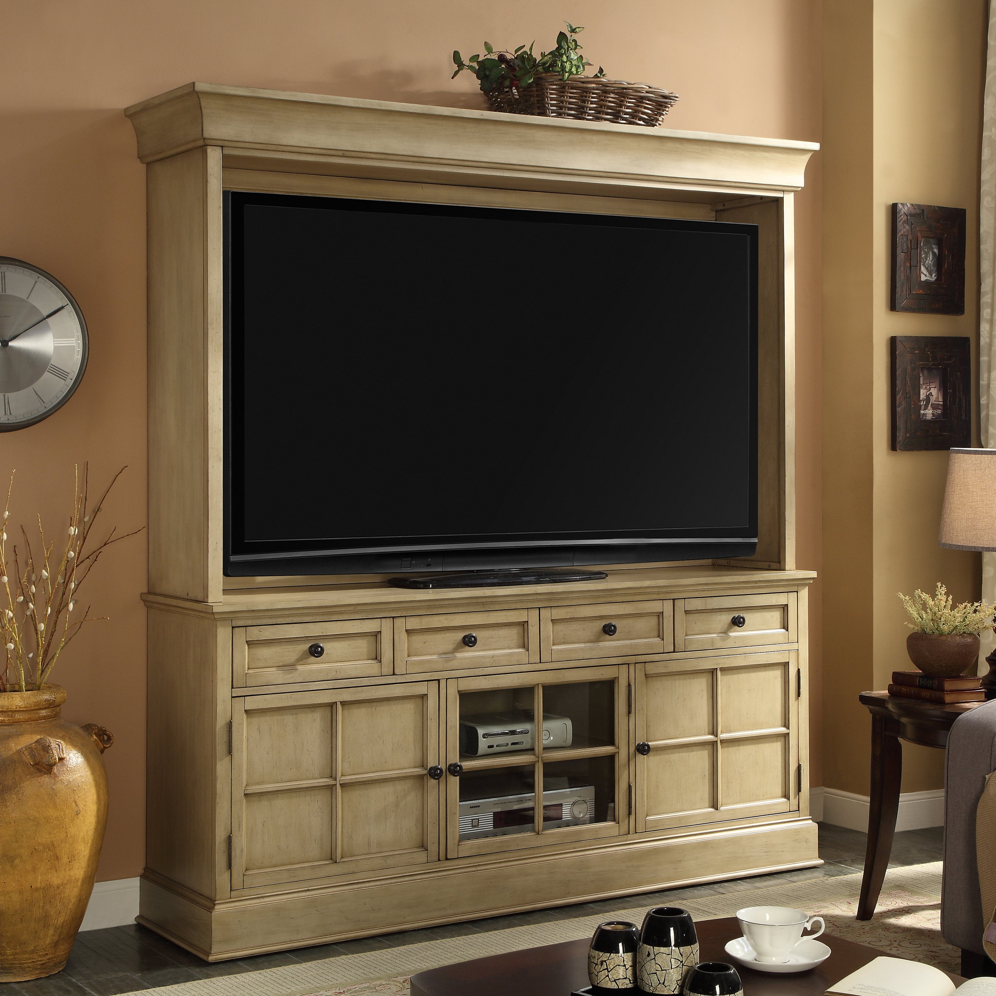 Legends Furniture Bristol TV Console with Optional Hutch