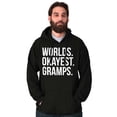 thumbnail image 5 of Worlds Okayest Gramps Relative Family Hoodie Hooded Sweatshirt Men Brisco Brands S, 5 of 5