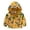 Yellow, variant on Krdevn Kids Cartoon Print Hooded Jacket Full Zip Windproof Outerwear Long Sleeve Casual Coat for Boys Girls Outdoor Wear,4-5 Years
