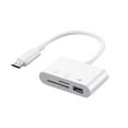 thumbnail image 1 of Card Reader, Staron 2026 3-in- OTG SD TF Card Reader, Dual Slot Simultaneous Read Write Plug Play Portable for Laptop Phone Travel, 1 of 2