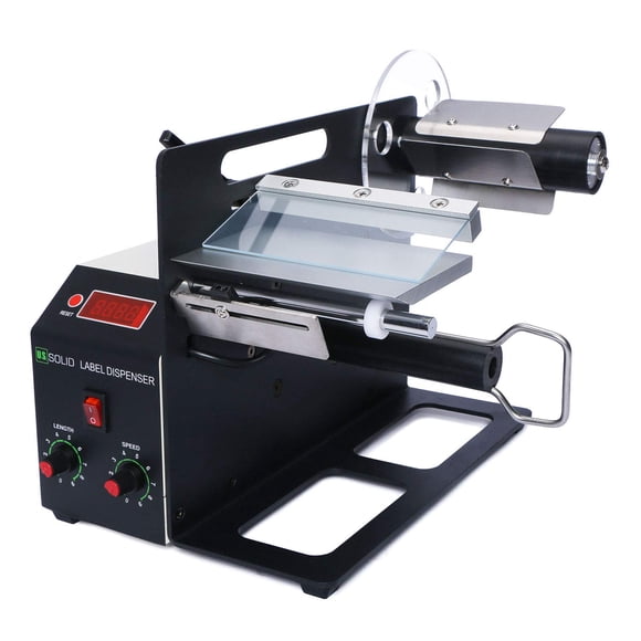 U.S. Solid Automatic Label Dispenser - Industrial Label Machine - Label Dispensing Machine for Printed, Translucent and Opaque Labels - Table Top Label Dispenser (120 MM Width)