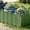 Green, variant on Upgraded Green 5 Pack Plastic Garden Fence, Flexible Lawn Border Edging, Decorative Barrier for Flower Bed Plant Yard Landscape Arrangement