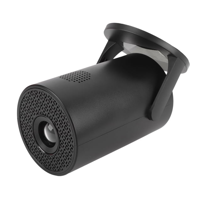 Proyector Portátil, Proyector De Películas 8000lm Brillo LED Inalámbrico Fidelidad USB TV Sticks 270 Grados Ajustable Negro 1080P Para Computadora Portátil PC