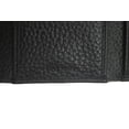 thumbnail image 5 of Cole Haan Men's Black 100% Genuine Leather Tri-Fold Wallet, 5 of 6