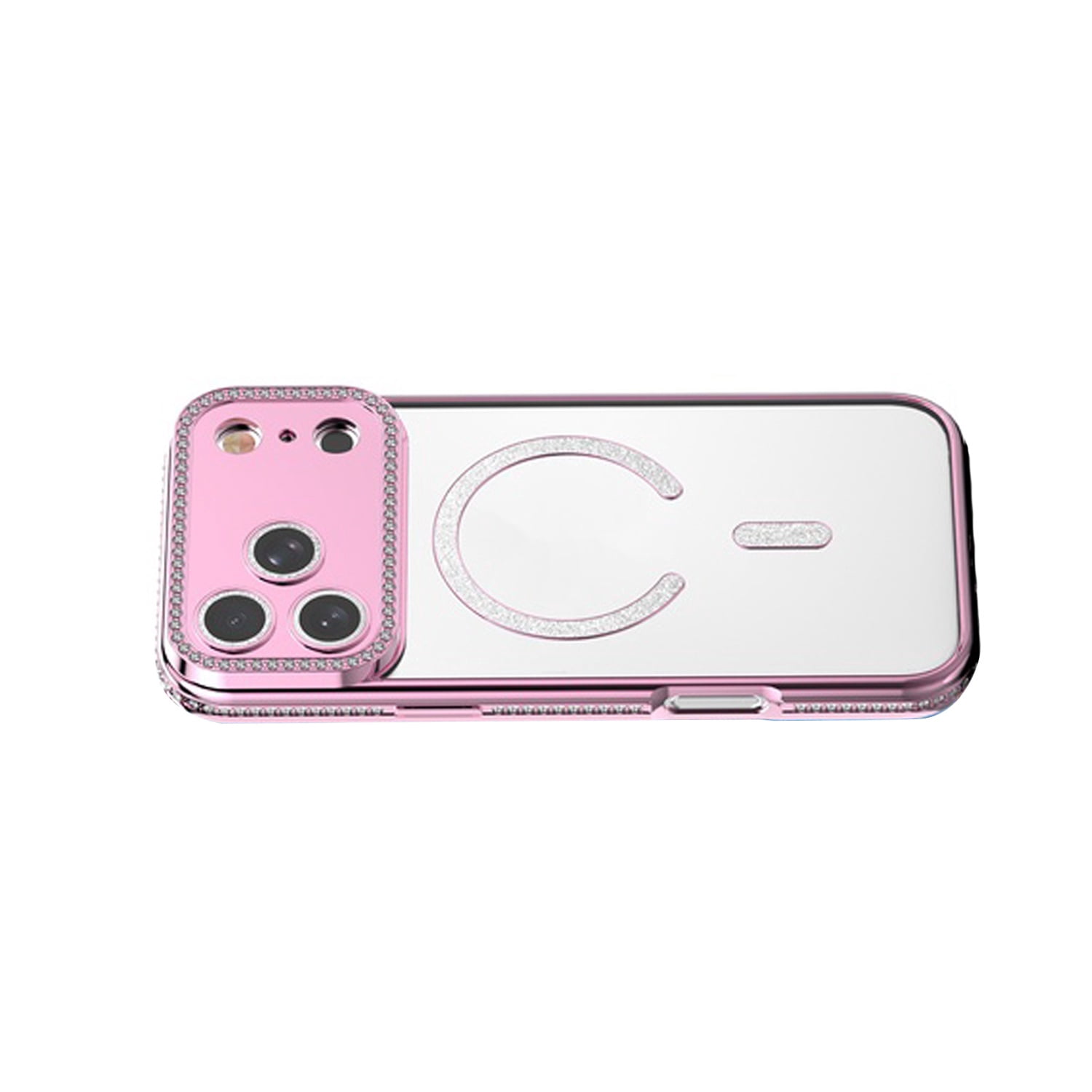 Jewel Case with Magsafe for iPhone 17 Pro - Pink