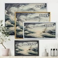 thumbnail image 4 of Designart 'Ship Struggles With The Sea Storm' Nautical & Coastal Framed Canvas Wall Art Print, 4 of 5