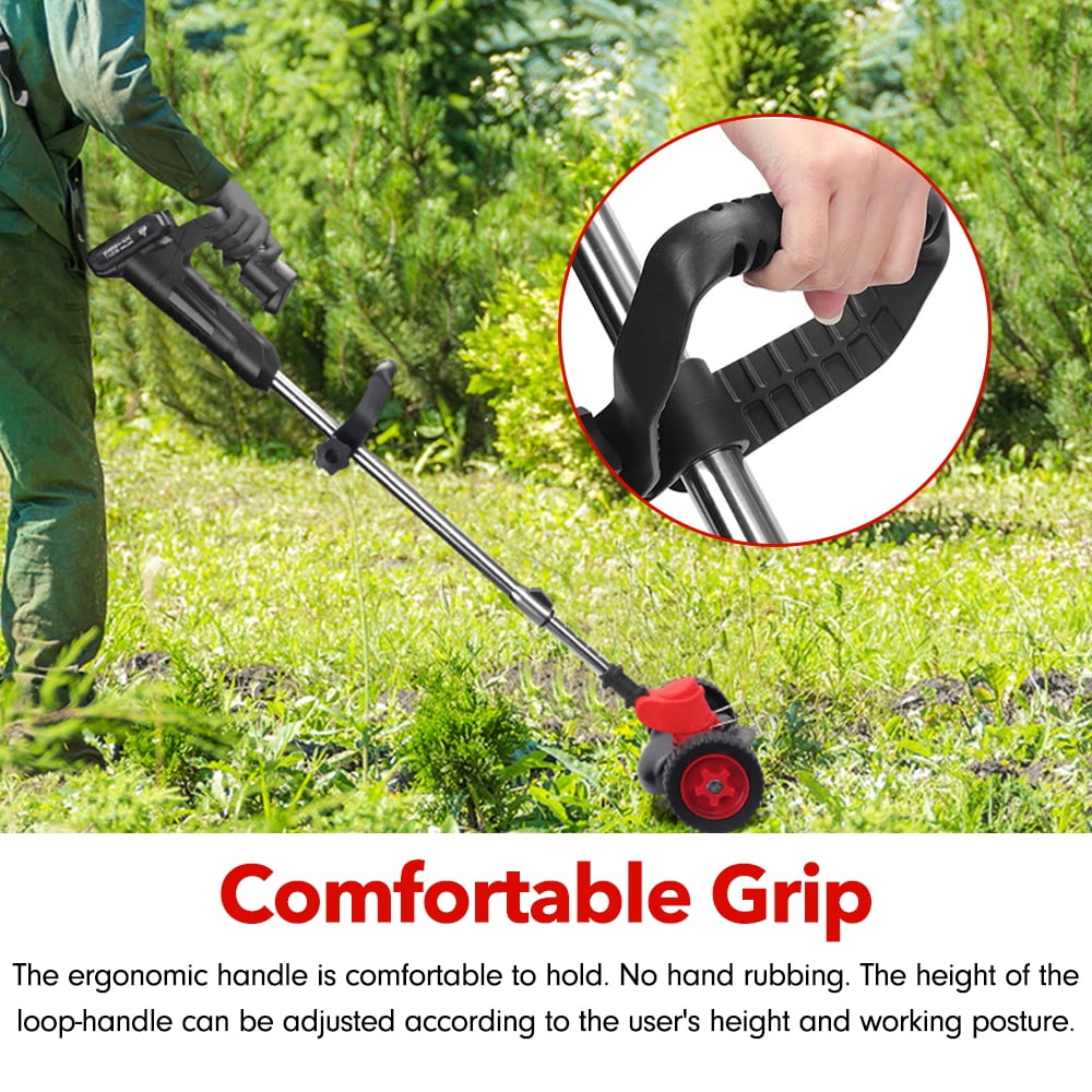 Image of Cordless grass edger with comfortable grip