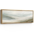thumbnail image 4 of Large Framed Canvas Wall Art Minimalist Abstract Landscape Print for Living Room Decoration - 60"x20" Natural Frame, 4 of 7