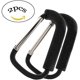 thumbnail image 1 of ganchos grandes negros resistentes y duraderos, soporte para bolsas de la compra, 1 of 5