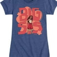 thumbnail image 3 of Moana 2 - Big Sis Moana - Girl's Toddler And Youth Fitted Short Sleeve Graphic T-Shirt, 3 of 5