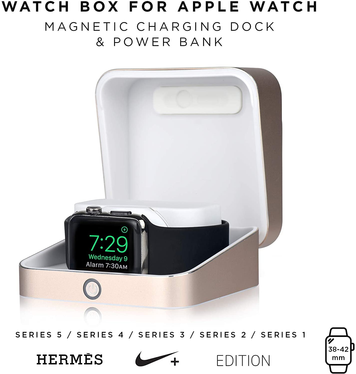 apple watch box charger