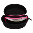 thumbnail image 3 of Gafas para mascotas con montura rosa, a prueba de rayos ultravioleta, resistentes al viento, transpirables, con correa ajustable, gafas para perros para exteriores, lentes plateados YUNYI BRAND Deportes, 3 of 8