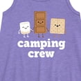 thumbnail image 2 of Instant Message - Camping Crew Smores - Toddler & Youth Girls A-line Dress, 2 of 5