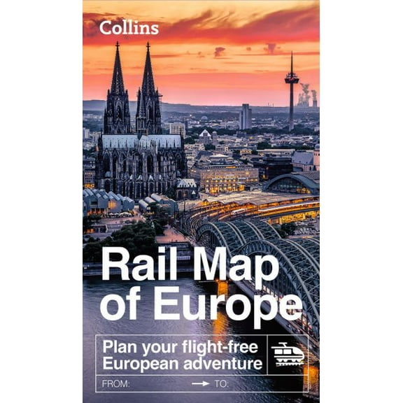 Collins Rail Map of Europe