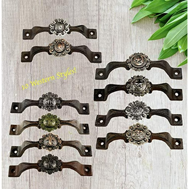 Black Horseshoe Pair Vanity Drawer Pull Western Kitchen Knob Cupboard Hardware Black Horseshoe Pair Vanity Drawer Pull Western Kitchen Knob Cupboard Hardware