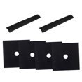 thumbnail image 3 of UPOUART 4Pcs Gas Hob Protector Sheets and Strips Non Stick Black Oven Liner for Easy Clean Kitchen, 3 of 8