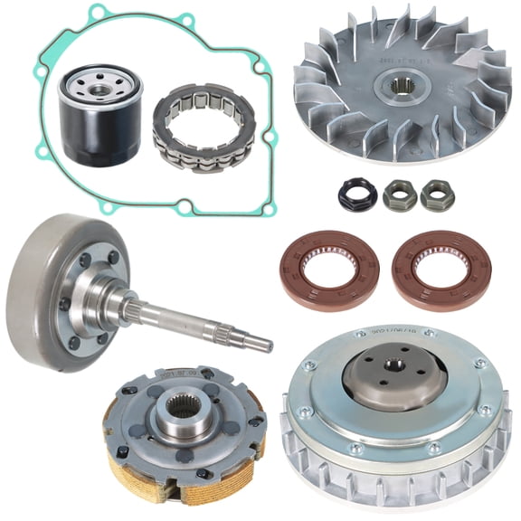 Waltyotur Primary Drive Clutch Sheave Clutch Housing Oneway For Hisun UTV 500 700