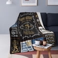 thumbnail image 3 of 75th Birthday Gifts for Men, 1951 75 Year Old Blanket 60"x80", Retirement Christmas Fathers Day Birthday Gifts for Him Dad Papa Grandpa Husband Uncle, 3 of 9