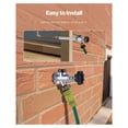 thumbnail image 6 of Frost-Free Sillcock 12 Inch, 1/2" PEX x 3/4" Hose Bibb, Lead-Free Brass Valve, Push-to-Connect, Outdoor Faucet for Home & Garden, 6 of 6