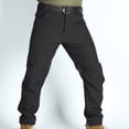 thumbnail image 2 of Blekii Pantalon Cargo Résistant à l'Eau pour Hommes, Pantalon de Travail Tactique Ripstop pour la Randonnée, Pantalon Léger d'Extérieur avec Multiples Poches, Doublé en Polaire pour la Chaleur, Pantalon Décontracté Durable, 2 of 8
