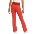 thumbnail image 7 of CQONEPT Teen Girl's Yoga Pants Straight Leg Jogger Pant High Waist Casual Drawstring Athletic Outdoor Pants Red 5 Years, 7 of 7