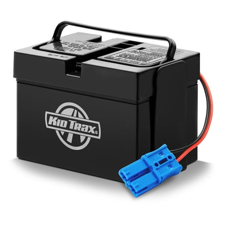 - Kid Trax 12-Volt 12AH Replacement Battery with Grid Connection, for all 12-Volt Kid Trax Ride-On Toys