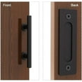 thumbnail image 4 of Poignée de Porte de Grange, Poignée de Porte Coulissante, Poignée de Porte de Grange Robuste, Poignée de Tirage pour Garage, Poignée de Porte Coulissante, pour Poudre, 4 of 4