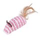 thumbnail image 1 of Ratones falsos Juguetes para gatos Interesante para juegos interactivos de búsqueda interactivo Rosado Zulema Ratón traqueteo juguetes para gatos, 1 of 8