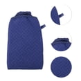 thumbnail image 3 of Unique Bargains Gloves Bath Towel for bathroom 14x24cm 1 Pc Navy Blue, 3 of 6
