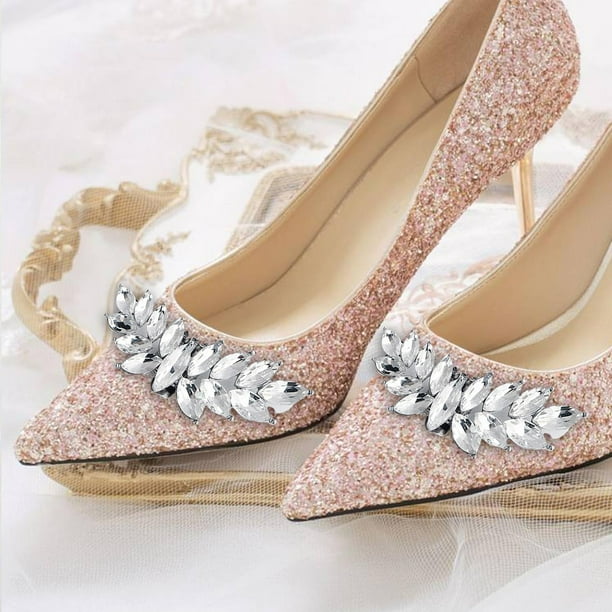Bedazzled hotsell bridal shoes