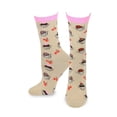 thumbnail image 4 of TeeHee Women's Foods Crew Socks 3-Pack (Love Cupcakes and Muffins), 4 of 5