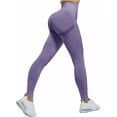 thumbnail image 2 of Leggings De Entrenamiento Para Correr, Pantalones Deportivos Transpirables De Cintura Alta, Diseño Dividido Con Levantamiento De Cadera Elástico Para Correr, 2 of 8