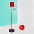 thumbnail image 3 of Portable Basketball Backboard, 1.52meters Children Basketball Stand Moderate Size Height Adjustable Easy Installation  For Exercise For Outdoor Activities, 3 of 8