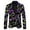 F-Black, variant on Mens Christmas Blazer Xmas Party Dinner Prom Printed Suit Jacket One Button Cotton Casual Sports Coats with Pockets