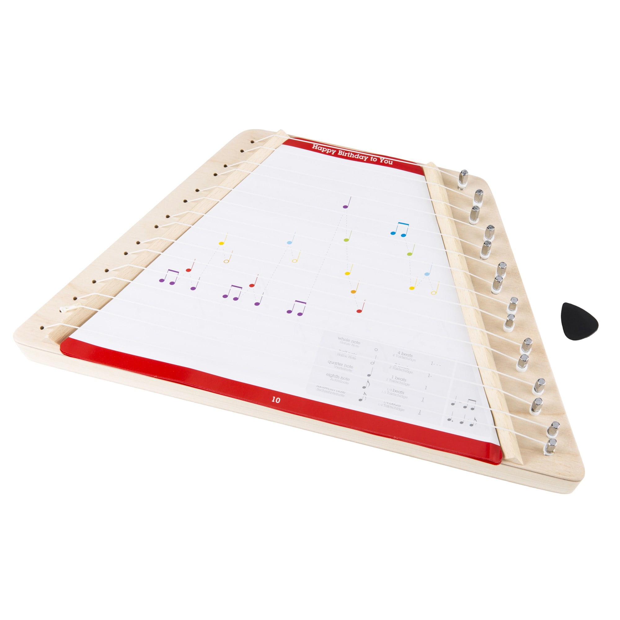 Hape happy harp sheet cheap music