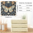 thumbnail image 3 of 6 Pieces of Kitchen Towels 11x11Inch Kitchen Dish Cloths Kitchen Dish Towels Reuseable Cleaning Cloths Beautiful Big Butterfly, 3 of 9