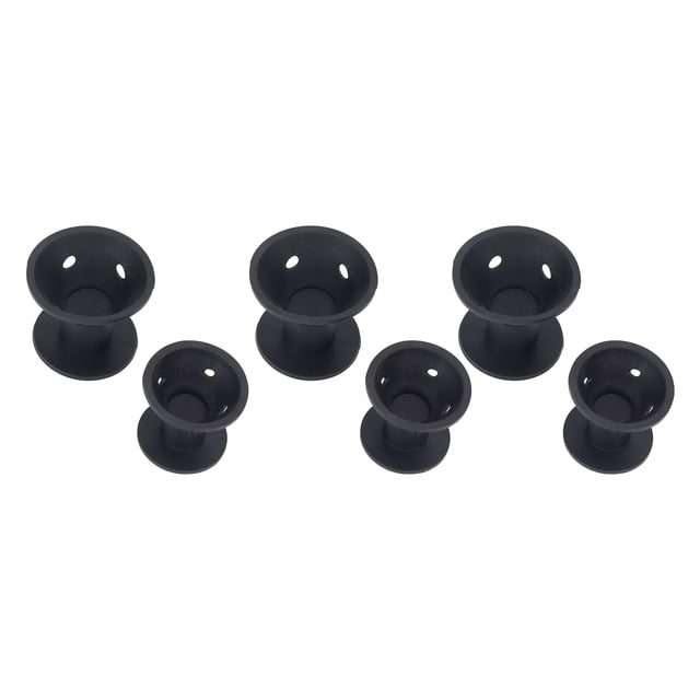 JUEGO DE RIZADORES PARA EL CABELLO DE CAMPIANDONES, HERRAMIENTA DE ESTILO SEGURO PARA LA PIEL DE LA PIEL PARA EL CABELLO PARA VIJES DOMÉSTICOS PARA MUJERES