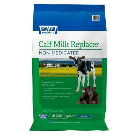 Milk Products, Inc 22700339 Sav-A-Caf Calf Milk Replacer - Value 50-Lb (Best Calf Milk Replacer)