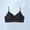 🔥 Black, variant on Adjustable Strap Wireless Push up Bras for Women Breathable Seamless Bra U-Back Thin-Strap Seamless Ice-Silk Cooling Push-Up Bra Solid Color Breathable Lightweight Gathered Design Invisible