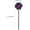 thumbnail image 4 of Ceramic Bee Watering Station for Garden, 25cm Bee Blossoms for Water Ceramic, Pollinator Feeder Flowers for Bees, Water Drinking Station Bowl, Rain Catcher Mini Bird Baths On Stakes, 4 of 10