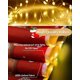 thumbnail image 2 of Pancartas navideñas con luces de cadena, diseño de galletas, decoración navideña para fiesta, pancarta navideña roja brillante para colgar., 2 of 5